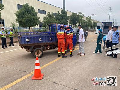 廣昌縣成功舉行2023年道路交通事故應(yīng)急處置演練 檢驗部門聯(lián)動能力